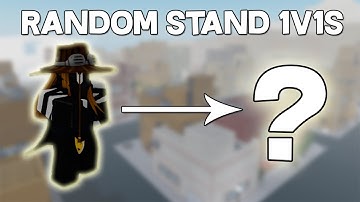 Random Arrow Stand 1v1s! [YBA] [Roblox]