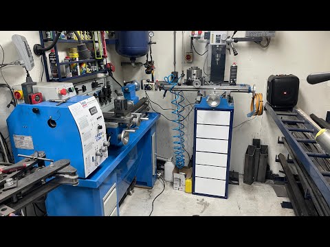 Making a drawer cabinet under the milling machine