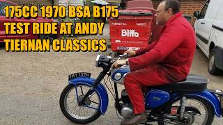 1970 BSA B175 Bantam 175cc at Andy Tiernan Classics #09675BSA