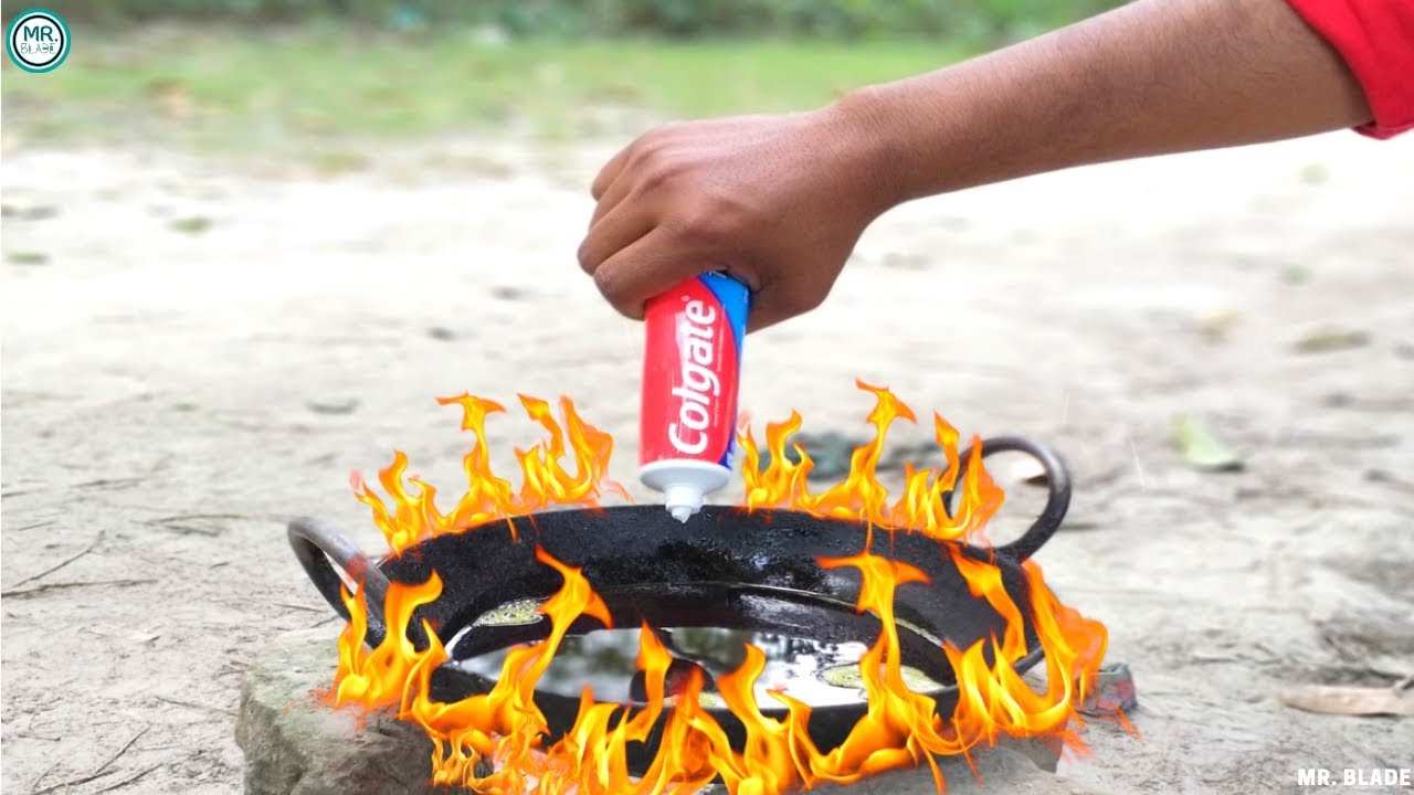 Boiling Colgate In Hot Oil Experiment || Colgate vs Hot Oil Experiment || Creator Rajesh