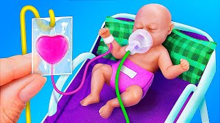 Doll Hospital Ideas / Ideas for Doll Crafts / DIY Doll Hacks and Crafts / Disney Princesses Dolls /