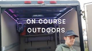 Dirtbike Cargo Toy Hauler off grid lights