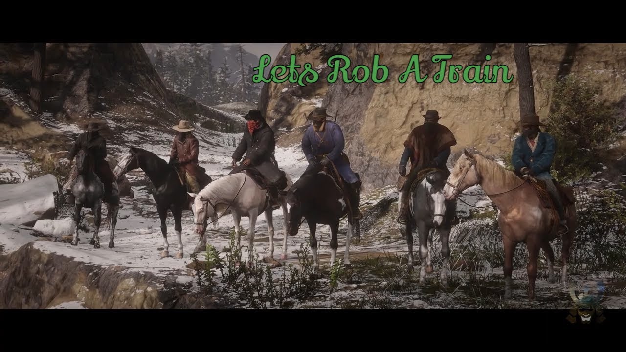 Red Dead Redemption 2 - Part 2 Lets Rob A Train - YouTube