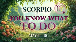 Scorpio  You Know What To Do  Navigate These Changes With Confidence  May 410