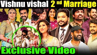 🔴 Exclusive: Vishnu Vishal 2nd Marriage Video || Jwala Gutta Vishnu Vishal Wedding Video
