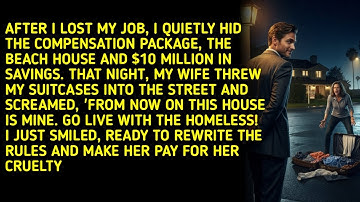 AFTER I LOST MY JOB, I QUIETLY HID THE COMPENSATION PACKAGE, THE BEACH HOUSE AND $10 MILLION IN...