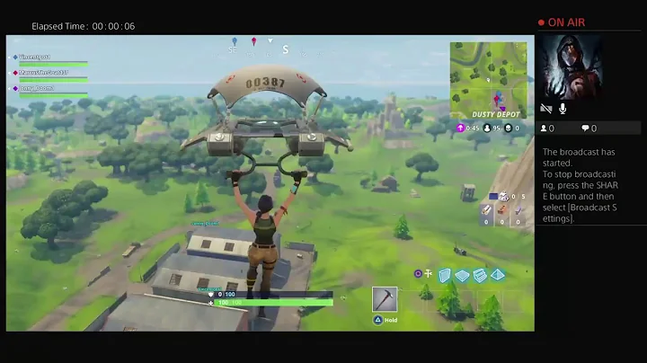 We live baby