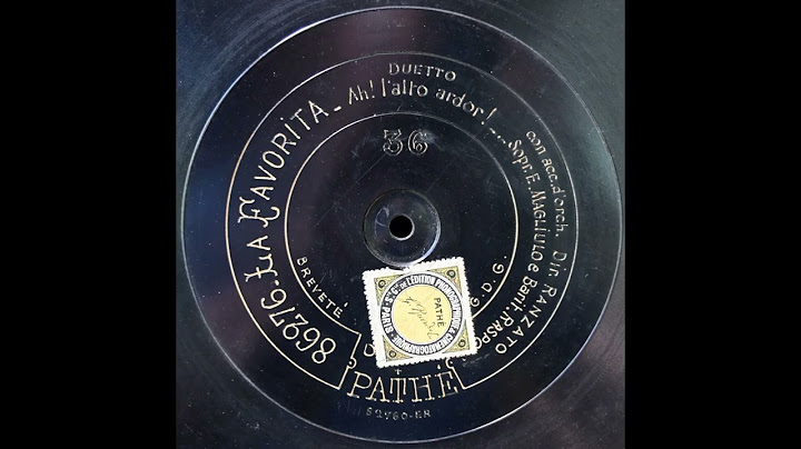 È vil Leonora, è grande troppo il re . . . Ah, l'alto ardor (Elvira Magliolo and Romano Rasponi)