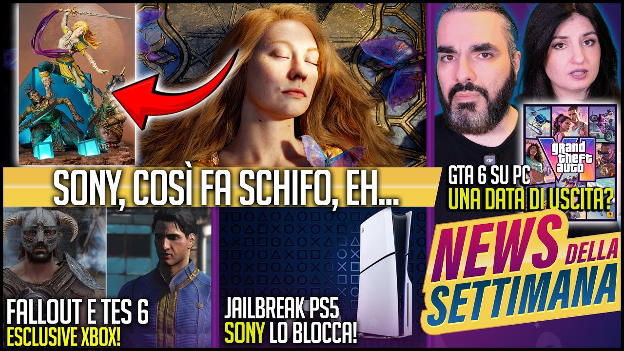 SONY: QUESTA FA PROPRIO SCHIFO | ELDER SCROLLS E FALLOUT ESCLUSIVE XBOX | LA FINE DEL JAILBREAK PS5?