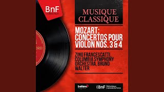 Violin Concerto No. 4 in D Major, K. 218: II. Andante cantabile
