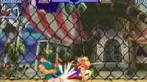 SFA3- Vega vs Ryu, V-ISM Adon vs Sakura