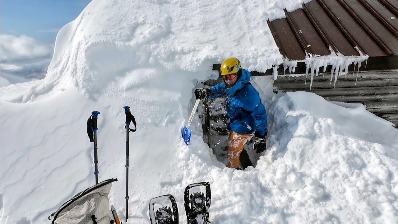 【豪雪仙人岱ヒュッテ】2月豪雪八甲田山仙人岱ヒュッテ2026