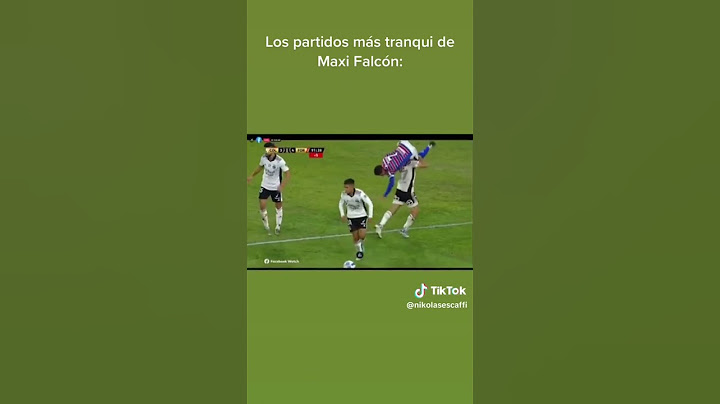 Lo bueno es que Maximiliano Falcon juega tranqui. #colocolo #garrablanca #chile