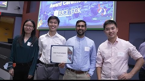 2021 Data to Knowledge Showcase at Rice