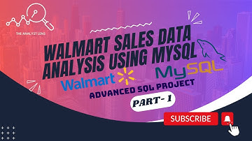 Advanced SQL project with FEATURE ENGINEERING | Walmart  Sales Data Analysis (Pt. 1)