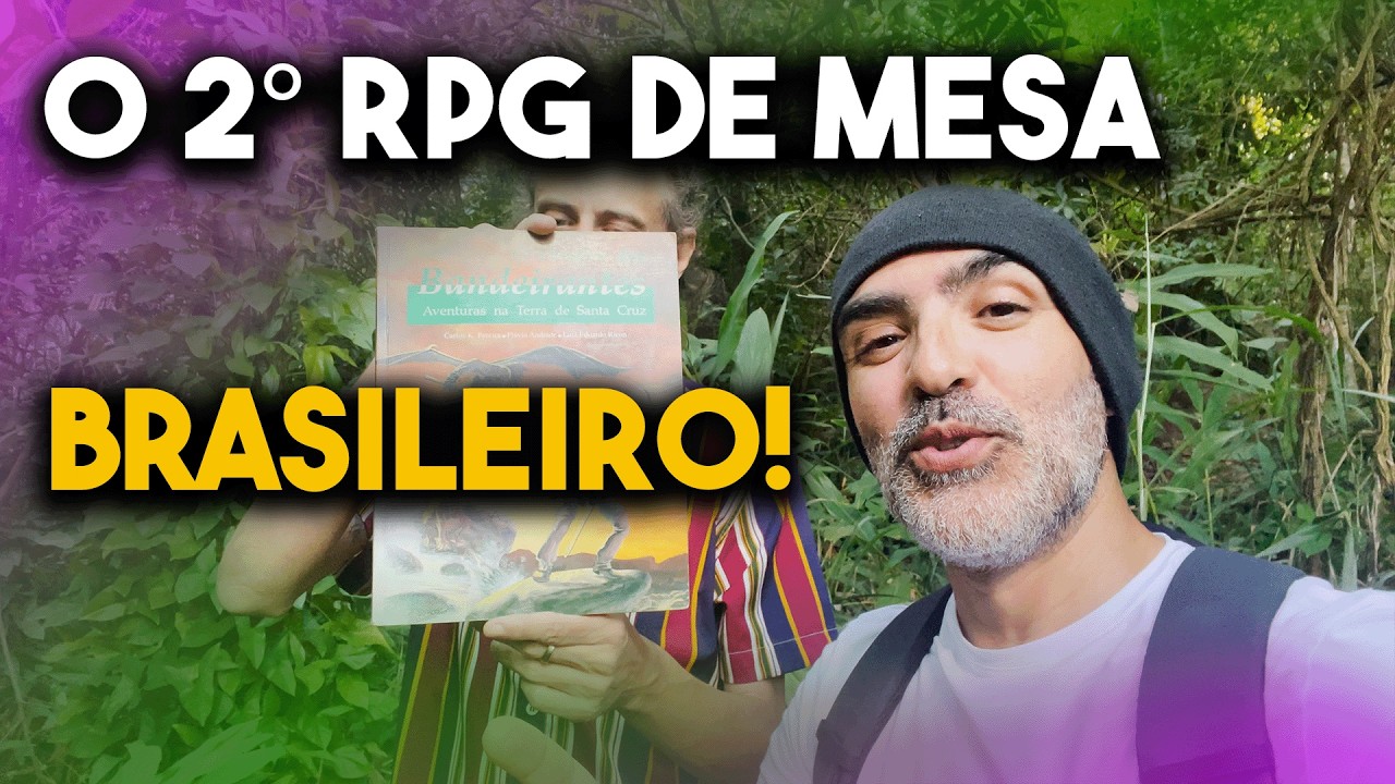 RPG Brasileiro raiz: O Desafio dos Bandeirantes