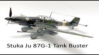 Stuka Ju 87G-1 Tank Buster Revell #85-5270 1:48 Scale  -Model Kit Build & Review