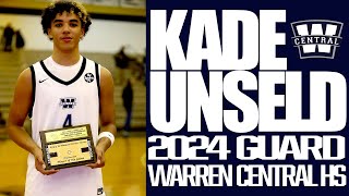🏀 Kade Unseld - 2024 Warren Central HS GUARD - King of the Bluegrass 2022 vs DeSales