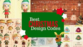 Best ACNH Christmas QR Design Codes 2020! - Animal Crossing New Horizons Christmas Codes!