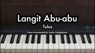 Langit Abu-abu - Tulus | Piano Karaoke by Andre Panggabean