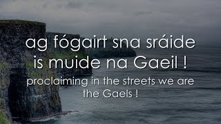 Tine na nGaeil - LYRICS + Translation - TG Lurgan