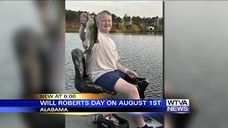 Alabama declares ‘Will Roberts Day’ to honor teen who died of bone cancer
