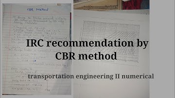 California bearing ratio (CBR) method | pavement design | flexible pavement design numerical