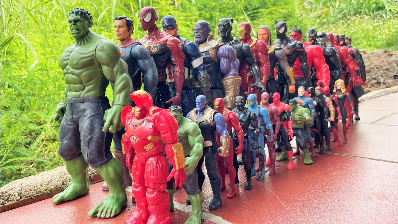 To find the AVENGERS SUPERHERO, MARVEL'S SPIDER MAN 2 HULK VS RED HULK, IRON MAN VS VENOM #48