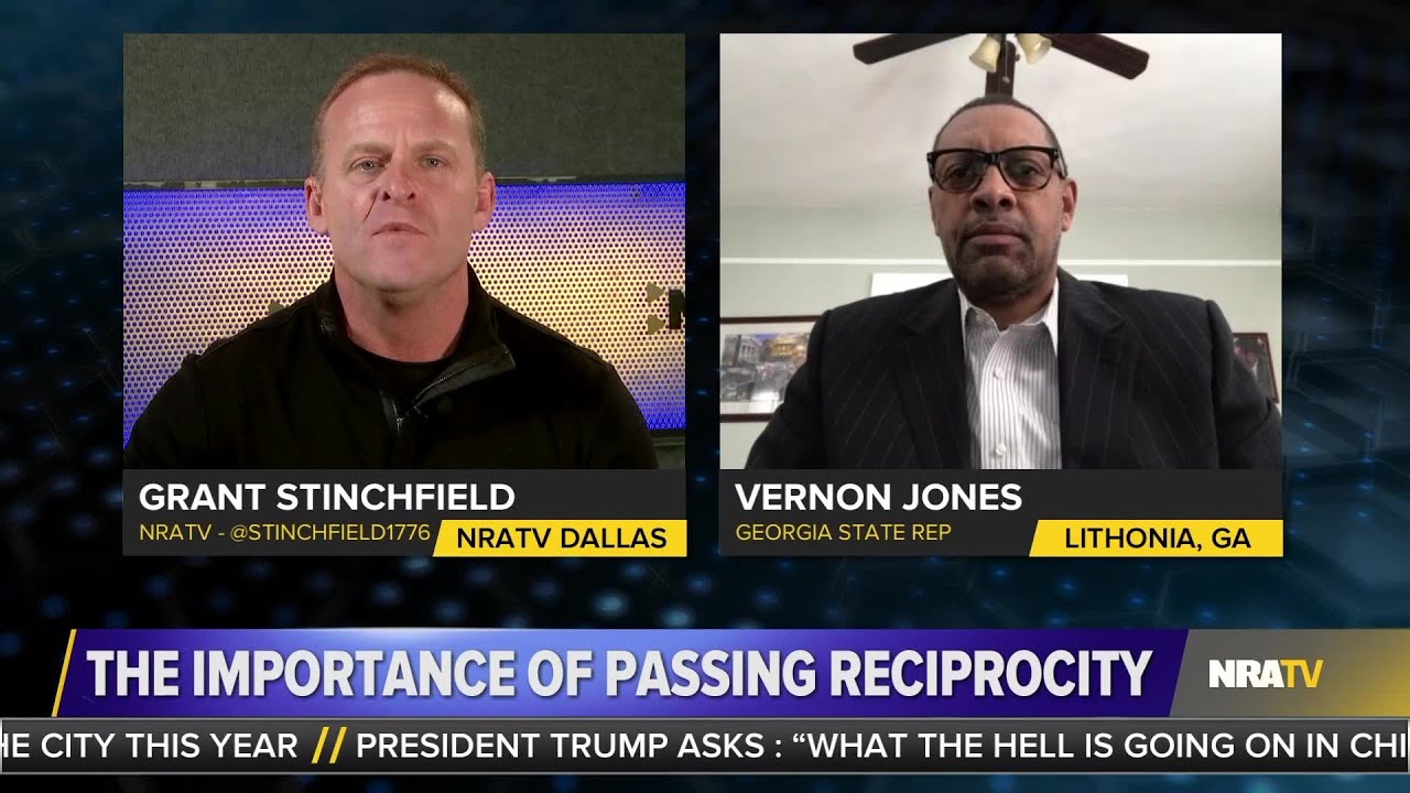 2ab+2a-b-1 Stinchfield | Rep. Vernon Jones (D): Reciprocity Is Bipartisan Issue - 1/2/18