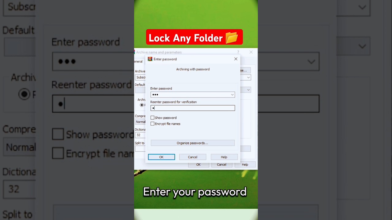 Lock Any Folder 📂 