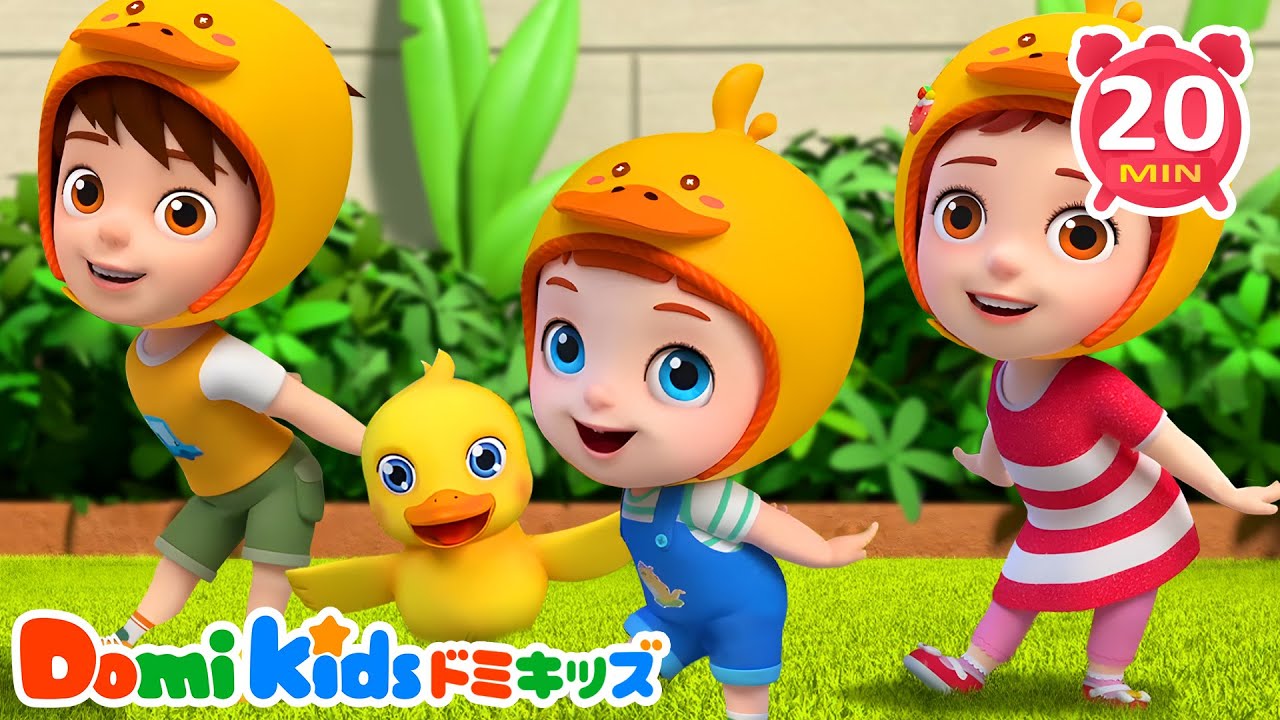 どうぶつとおどろう🐥ひよこが5ぴきいなくなっちゃった🐒こげこげボート｜どうぶつのうた｜童謡人気曲メドレー｜LEFUN Kids TV 日本語