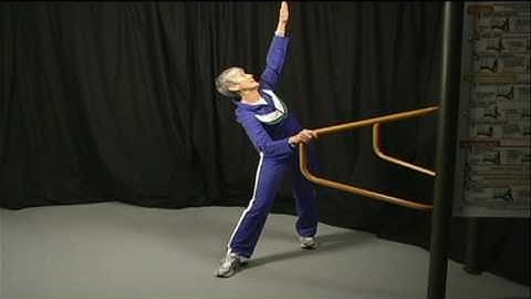 Standing Stretches & Yoga Poses: Modified Triangle Pose