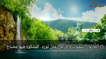 سوة النور تلاوة عذبة تريح القلب | لؤي سالم |