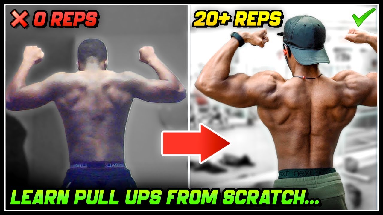 Do THESE 4 Steps to Increase Pull Ups | 0 to 20+ Reps - YouTube