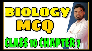 Biology MCQ ll Part-2 ll Class 10 Science Chapter 7