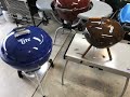 Awesome Rummage Sale Finds! 58 Year Old Like New Weber Smokey Joe And A Blue 22” Miller Lite Kettle
