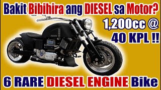 6 NA TURBO DIESEL ENGINE MOTORCYCLE | BAKIT BIBIHIRA ANG DIESEL NA MOTORSIKLO AT ANO ANG DAHILAN?!