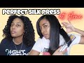Straightening My OWN Natural Hair For The FIRST Time in 7 years! | Curly to Straight