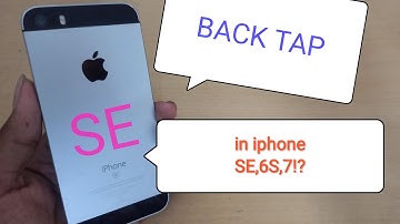 BACKTAP in OLDER iphones?