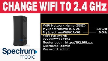 How To Change Spectrum Wifi To 2.4 GHz (2025)