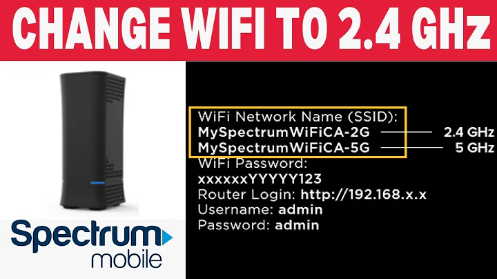 How To Change Spectrum Wifi To 2.4 GHz (2025)