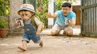 Baby Monkey Runs Away from Home Dad Gets Worried When He Finds Out Why