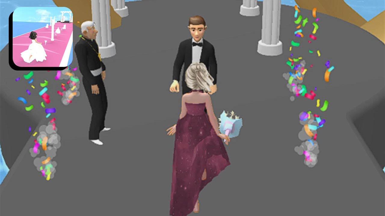 BRIDAL RUSH! 👸🤵🏻 Mobile Gameplay All Levels Walkthrough iOS, Android New Game Update Max Level 8-9