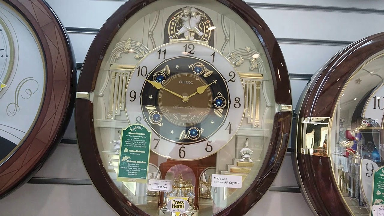 Seiko QXM289B Melodies In Motion | PRSV 