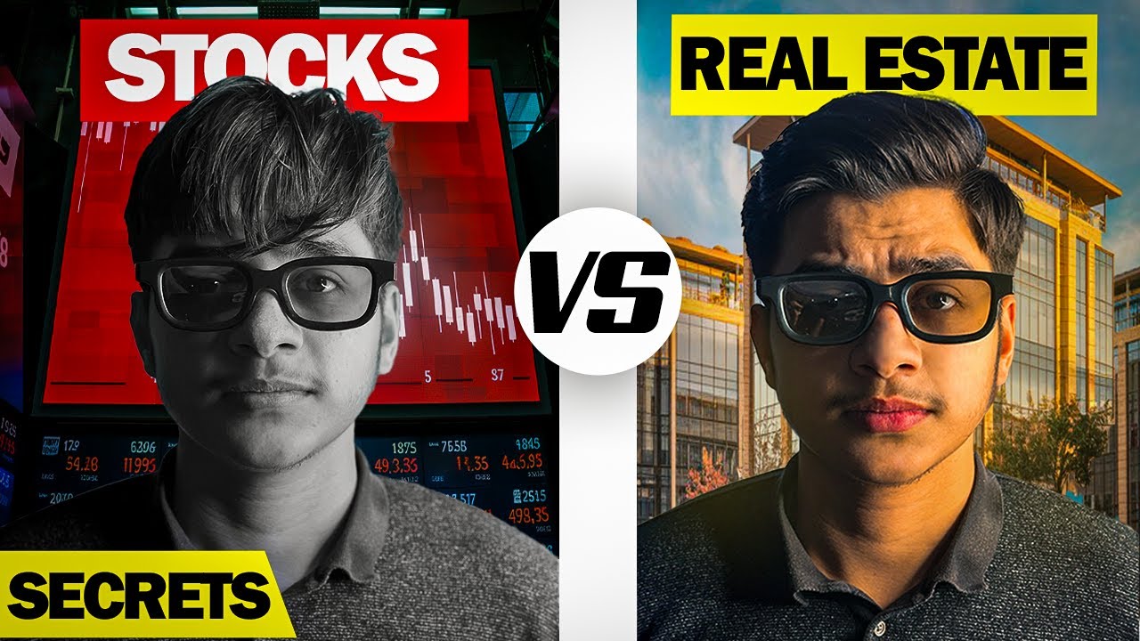 STOCK VS REAL ESTATE THUMBNAIL PSD OVERVIEW