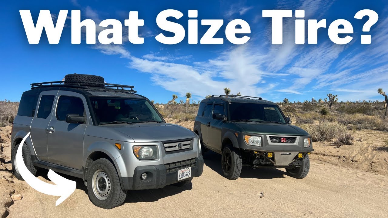 What Size Wheels Does a Honda Element Have?  