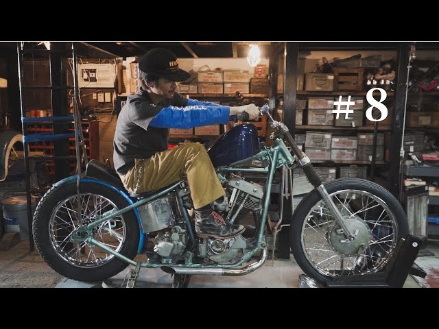 The road to vintage Harley chopper #8 - YouTube