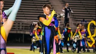 Blue Devils 2023 “The Cut-Outs” HARMON MUTE SOLOIST Lead Trumpet Headcam - Jeriel Vazquez