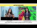 Rain on the Prairies set to bring relief, but totals could reach 100 mm+ | #forecast