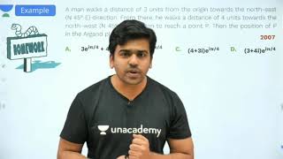 Learn how to solve a problem bsed on rotation of Complex Numbers [JEE 2007] ft. Sameer sir